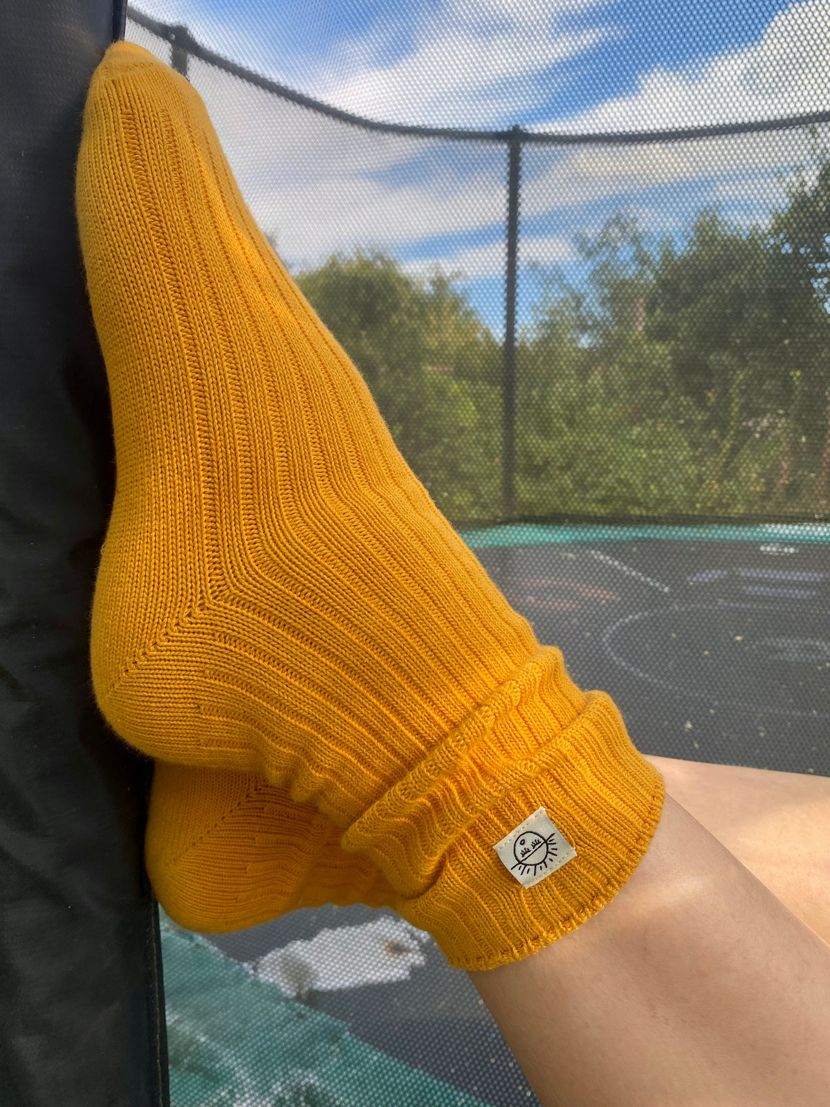 Sun Retro Slub Socks
