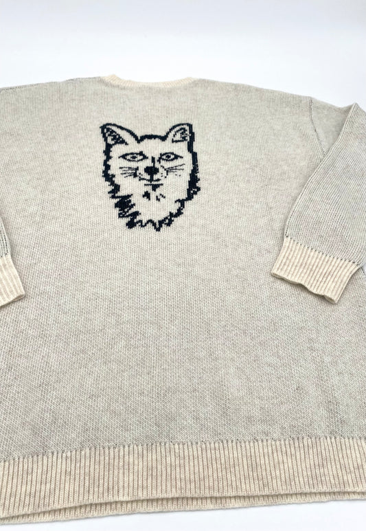 Wolf Knit Sweater