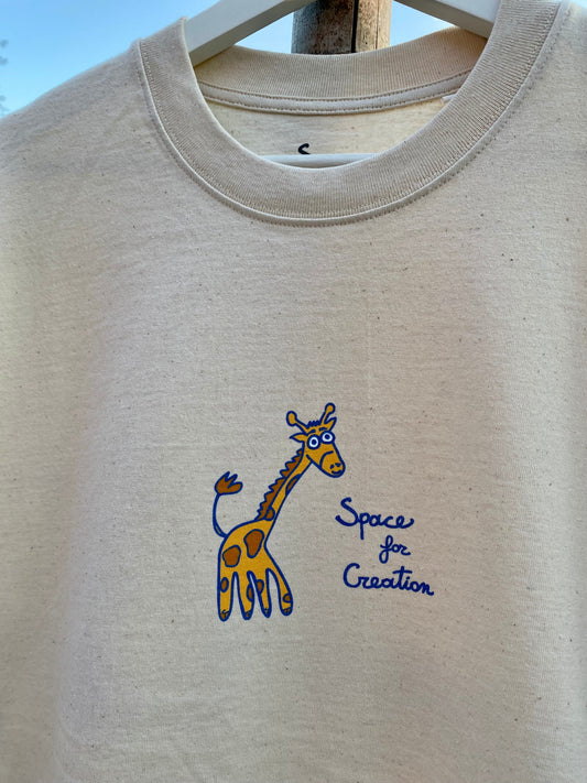 Giraffe Doodle Tee